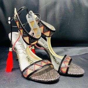 Sam Edelman Multi-color Sadie with Tassles Sandals
